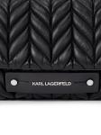 Сумка через плечо Karl Lagerfeld, черный - фото 3
