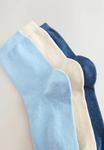 Носки Next ANKLE 3 PACK, Blue Cream/Blue - фото 5
