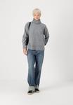 Джемпер PCMALOU ROLLNECK Pieces, серый - фото 2