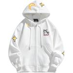 Толстовка с принтом унисекс UNthemed, белый - фото 8