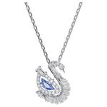 Лебедь кристалл кулон Swarovski - фото 5