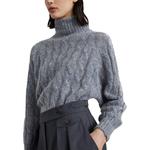 Шорты плиссе Brunello Cucinelli, серый - фото 7