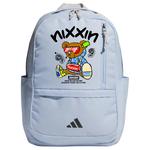 Adidas Тканевый рюкзак унисекс глянцевый синий, Bamboo Panda - фото 10