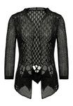 Кардиган ebeeza Knit Cardigan, черный - фото