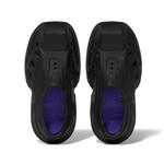 Клогс Unisex CHIKOKU, черный верх фиолетовая подошва - фото 8