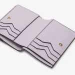 Кошелек для монет на 6 карт Valextra, цвет Wisteria Pink - фото 2