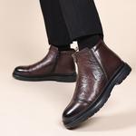 Ботинки мужские Yedani, цвет Brown Fleece-lined - фото 12