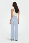 Mit weitem wide leg Only, Light Blue Denim - фото 3