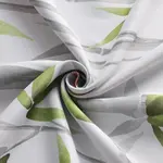 Плотные шторы с люверсами, плотные, термошторы с рисунком бамбука, белые, ВxШ 245x135 см Joyswahl - фото 10