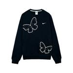 Nike Свитшот унисекс черный - фото