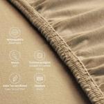 Простыня Esprit бежевый, 150/200 см - фото 6