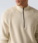 Свитер из шерсти и хлопка Compass Stone Island, Ivory - фото 6