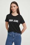 Dkny футболка, черный - фото