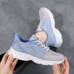 Кроссовки женские низкие синий Binary - фото 2