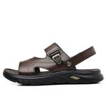 EGCHI Пляжные шлепанцы мужские черные - фото 3