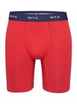 Боксеры Phil & Co Berlin Retro Pants Jersey Long Boxer, цвет red+blue+navy - фото 3