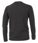 Пуловер CASAMODA mit V Ausschnitt unifarben 004430, серый - фото 2