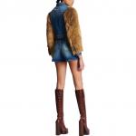 Куртка женская синяя BALMAIN - фото 3