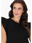 Блузка faina, черный - фото 5