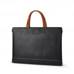 Мужской портфель Williampolo, Черный с коричневым - фото 4