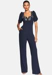 Комбинезон Lipsy Jumpsuit, Navy/Blue - фото