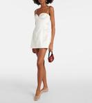 Вышитые балетки из сетки Magda Butrym, кремовый - фото 3