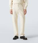 Прямые джинсы со средней посадкой Jil Sander, Natural - фото 3