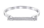 Браслеты Friend Bangles для женщин Swarovski, серебро - фото 4