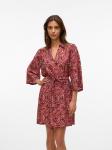 Мини платье VERO MODA VMFLORENCE, Wine red/Dark red - фото 2
