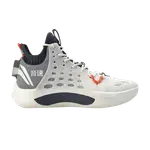 Кроссовки Li-Ning Sonic 7 Mid Milk White Grey, кремовый - фото