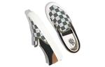 Классические Слипоны 'Bricolage Check' Vans, Зеленый Белый - фото 4