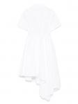 Платье с драпировкой Balmain Kids, белый - фото 2