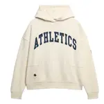 Худи Superdry Ath Ess Relaxed, бежевый - фото 3