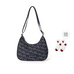 Сумка через плечо ELLE Active Fabric, джинсовая синяя унисекс - фото 2