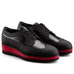 (WMNS) Onitsuka Tiger Brogue 'Black Classic Red' - фото 3
