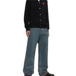 Джемпер унисекс CDG Play, синий - фото 9