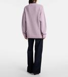 Альпака и шерстяной кардиган Dries Van Noten, Lilac - фото 3