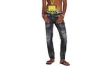 Черные джинсы мужские DSQUARED 2, черный - фото
