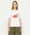 Футболка WKDWEST regular fit Weekend Maxmara, белый - фото