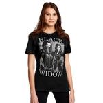 Black Widow - Футболка с плакатом серая - фото 3