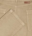 Вельветовые брюки прямого кроя с петлями Bonpoint, коричневый - фото 2