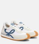 Кроссовки Flow Runner 2.0 Loewe, White/Light Denim - фото