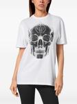 Philipp Plein футболка Skull со стразами, белый - фото 3