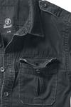 Рубашка с длинными рукавами Brandit Vintage Shirt, черный - фото 2
