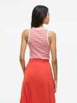 Топ Vila, белый/красный - фото 4