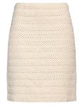 Мини-юбка Ermanno Scervino, айвори - фото