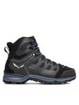 Треккинговые кроссовки Ms Mnt Trainer Lite Mid Gtx GORE-TEX 61359-0971 Salewa, черный - фото
