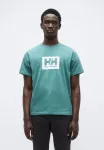 Футболка с принтом Helly Hansen, Opal Green - фото
