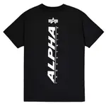 Футболка Alpha Industries Back Print Rubber, черный - фото 4