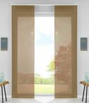 Штора Gardinenbox, 60x245 см, коричневый - фото 2